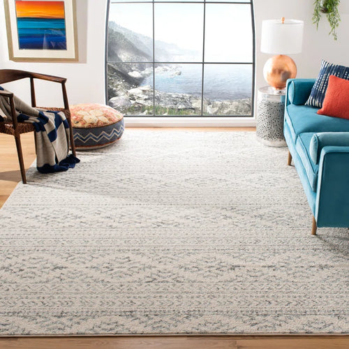 8' x 10' Hailee Southwestern Ivory/Grey Area Rug