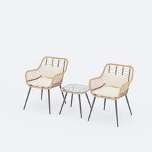 Load image into Gallery viewer, Hamner 2 - Person Patio Conversation Sets with Cushions