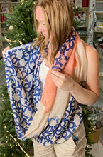 Load image into Gallery viewer, Lili &amp; Maddi Coral Twist Infinity Scarf