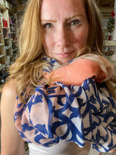 Load image into Gallery viewer, Lili &amp; Maddi Coral Twist Infinity Scarf