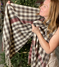 Load image into Gallery viewer, Lili &amp; Maddi Neve Brown Scarf