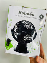 Load image into Gallery viewer, Holmes on-the-go Personal Clip Fan