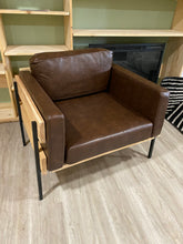 Load image into Gallery viewer, 17 Stories Delanei Leather Armchair