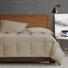 Load image into Gallery viewer, 2 PC Garment Washed Quilt Set London Fog, KHAKI - TWIN/TWIN XL