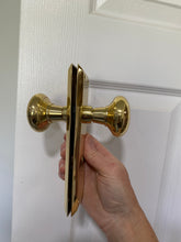 Load image into Gallery viewer, New York Door Knob with New York Long Plate - Privacy