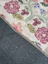 Load image into Gallery viewer, 5&#39; x 7&#39;6&quot; Rifle Paper Co. x Loloi Rosa Ivory Area Rug