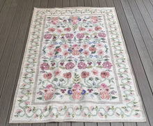 Load image into Gallery viewer, 5&#39; x 7&#39;6&quot; Rifle Paper Co. x Loloi Rosa Ivory Area Rug