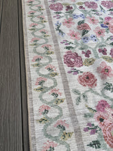 Load image into Gallery viewer, 5&#39; x 7&#39;6&quot; Rifle Paper Co. x Loloi Rosa Ivory Area Rug