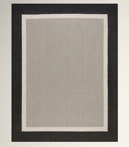 8'9" x 12'2" Kasuri Indoor / Outdoor Rug