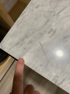Ellett Marble Top End Table