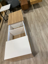 Load image into Gallery viewer, 47” Modern Slide-Open Storage Coffee Table with Compartments