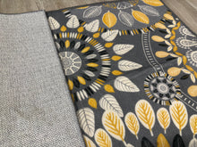 Load image into Gallery viewer, Mcnish 20&quot; x 30&quot; Machine Washable Non Slip Kitchen Mat, grey/yellow