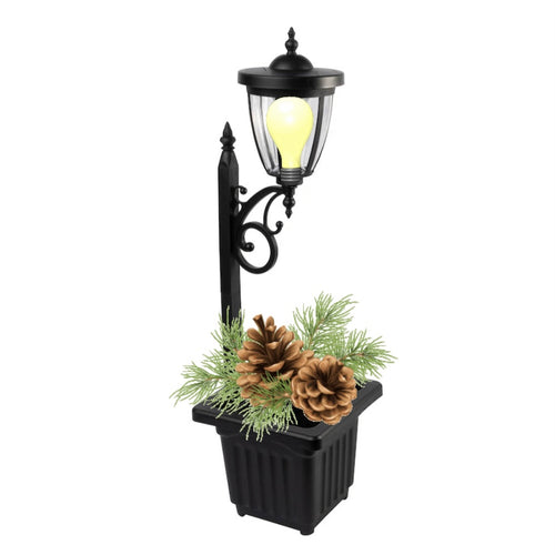 Fusion Solar Lighted Planter