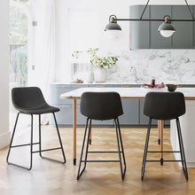 Load image into Gallery viewer, Edgemod (Set of 3) 28.5&quot; Brinley Barstools