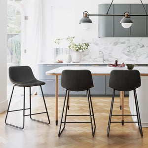 Edgemod (Set of 3) 28.5" Brinley Barstools