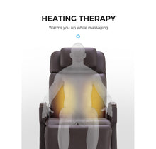 Load image into Gallery viewer, Tony Little Zero Gravity Power Recliner with Vibration Massage, RETRO BROWN