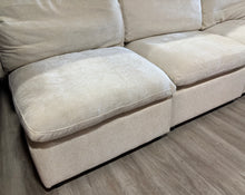 Load image into Gallery viewer, 84&#39;&#39; Armless Modular Chenille Sofa, Beige