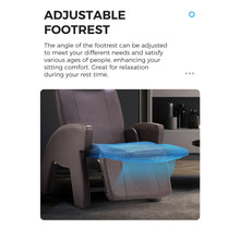 Load image into Gallery viewer, Tony Little Zero Gravity Power Recliner with Vibration Massage, RETRO BROWN