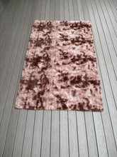 Load image into Gallery viewer, 5&#39; x 8&#39; tie-Dyed Coffee Shaggy Large Area Rugs For Living Room
