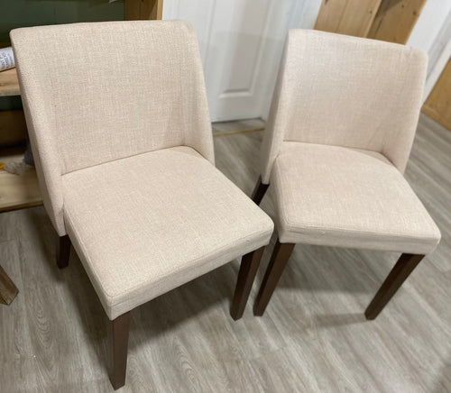 Didmarton 19'' H Linen Upholstered Side Chair (Set of 2)