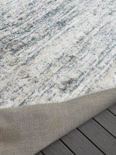 Load image into Gallery viewer, 8&#39; x 10&#39; Adah Soft Shag Ivory/Blue Area Rug