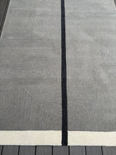 Load image into Gallery viewer, 5&#39; x 8&#39; Nio Architectural Mid-Century Modern, Gray / Black