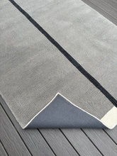 Load image into Gallery viewer, 5&#39; x 8&#39; Nio Architectural Mid-Century Modern, Gray / Black