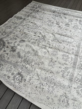 Load image into Gallery viewer, 8&#39; x 10&#39; Nuss Performance Oriental Rug, Ivory/Silver