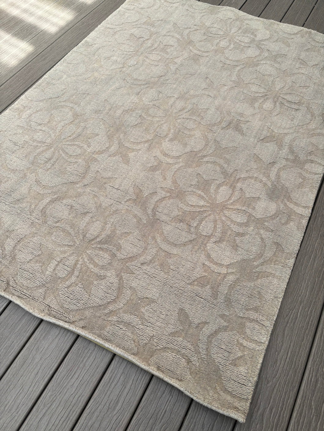 5' x 7' Rekha Performance Wool Geometric Rug