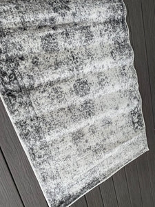 3' x 5' Brandt Floral Grey Area Rug