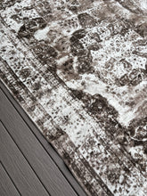 Load image into Gallery viewer, 7&#39;10&quot; x 11&#39; Brandt Oriental Indoor Rug, Light Brown, Chocolate, Ivory
