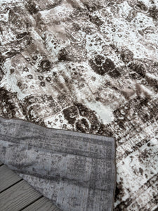7'10" x 11' Brandt Oriental Indoor Rug, Light Brown, Chocolate, Ivory