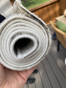 3' x 5' Brandt Floral Grey Area Rug