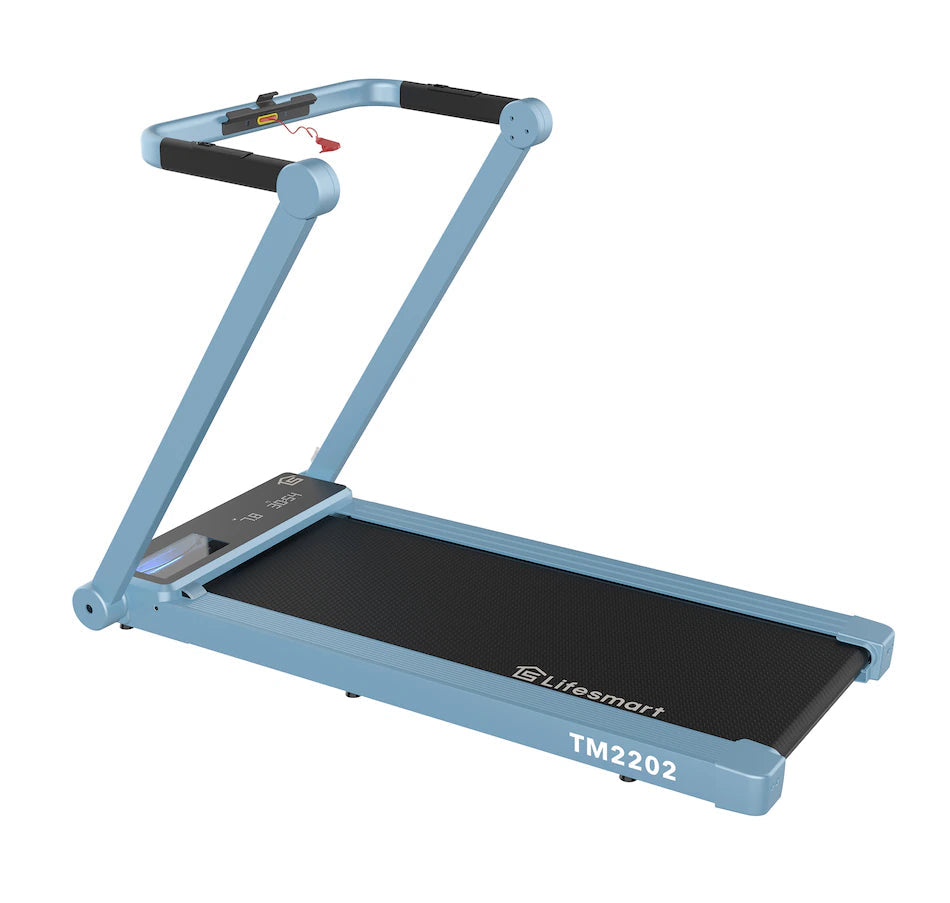 Lifesmart 3-in-1 Treadmill - BLUE needs assembly and info for auction