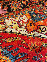 Load image into Gallery viewer, 8&#39; 10&#39;&#39; X 12&#39; 6&#39;&#39; Bratton Machine Woven Oriental Red/Black Area Rug
