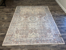 Load image into Gallery viewer, 7'6" X 9'6" Chris Loves Julia x Loloi Jules Oriental Natural/Ocean Area Rug