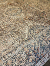 Load image into Gallery viewer, 7'6" X 9'6" Chris Loves Julia x Loloi Jules Oriental Natural/Ocean Area Rug