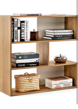 Load image into Gallery viewer, Wooden Concave Bookcase