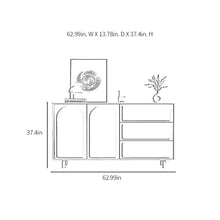 Load image into Gallery viewer, Modern Minimalist Light Luxury Sideboard Cabinet