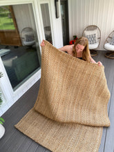 Load image into Gallery viewer, 5&#39; x 8&#39; Soprano Hand-Flatweave Jute/Sisal Wheat Area Rug