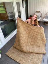 Load image into Gallery viewer, 5&#39; x 8&#39; Soprano Hand-Flatweave Jute/Sisal Wheat Area Rug