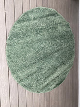 Load image into Gallery viewer, 6&#39; Round Abbiney Solid Accent Shag Rug