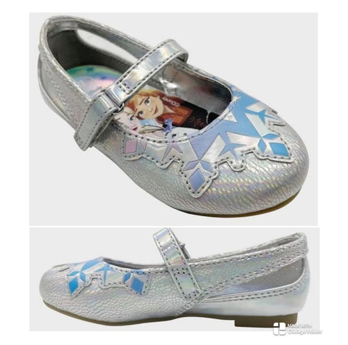 Toddler Girl’s size 6 Frozen Flat Shoes sparkle disney princess