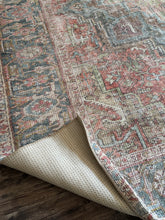 Load image into Gallery viewer, 8&#39;3&quot; x 10&#39; Lamentin Heriz Floral Rust Indoor Area Rug