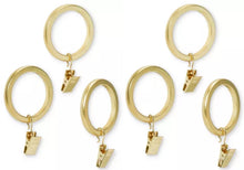Load image into Gallery viewer, 7pk 1.5&quot; Curtain/Shower Curtain Clip Rings - Project 62™