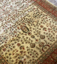Load image into Gallery viewer, 6&#39; x 9&#39; Klose Oriental Ivory/Rust Area Rug