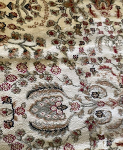 6' x 9' Klose Oriental Ivory/Rust Area Rug