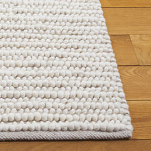 Load image into Gallery viewer, 5&#39; x 8&#39; Natura Flatweave Wool/Cotton Ivory