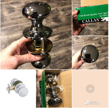 Load image into Gallery viewer, Chrome Calli Passage Door Knobs