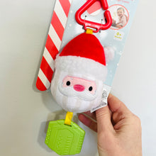 Load image into Gallery viewer, Sunny Days Santa Chime Teether Baby Toy - Christmas